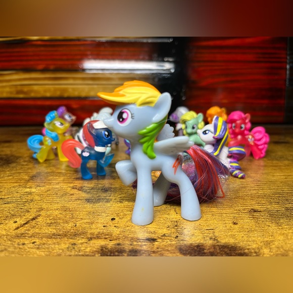 Vintage Lot of 14 MLP My Little Pony 90s And 2000s, Horse Riding, Horse Dolls - Picture 2 of 6